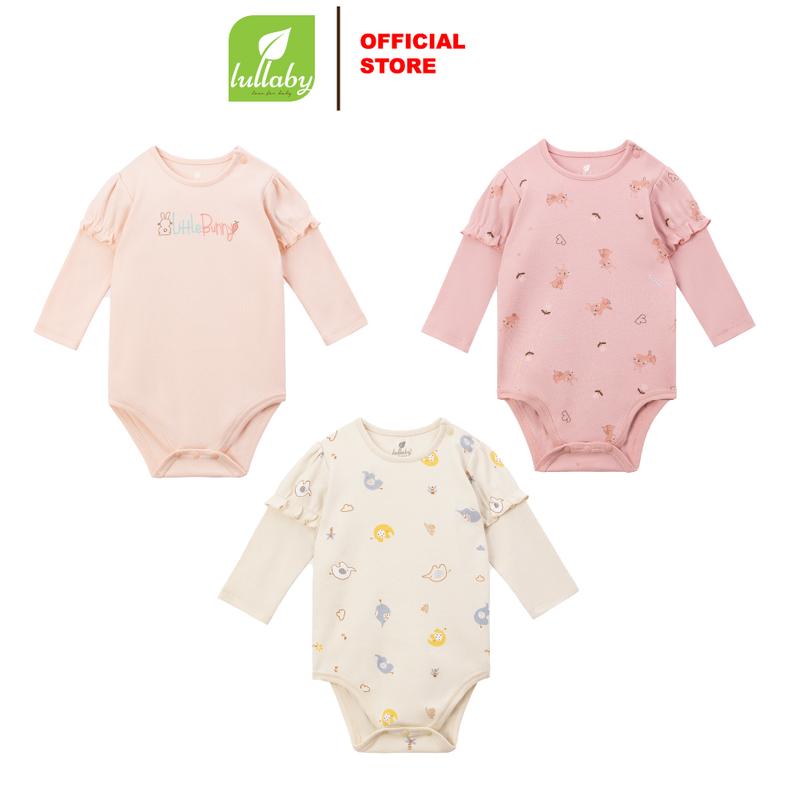 LULLABY - Body bé gái tay nối cài vai - NH739R