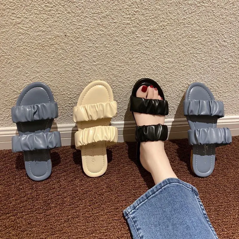 Sandal Teplek Wanita Thalia Kekinian Sendal Karet Jelly