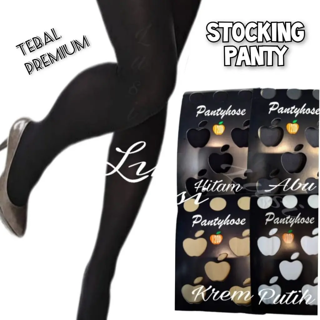Stoking Model Celana Bahan Tebal Elastis / Kaos Kaki Stoking Celana Wanita Cocok Untuk Kerja Nutup Kaki / Stoking Celana Spg