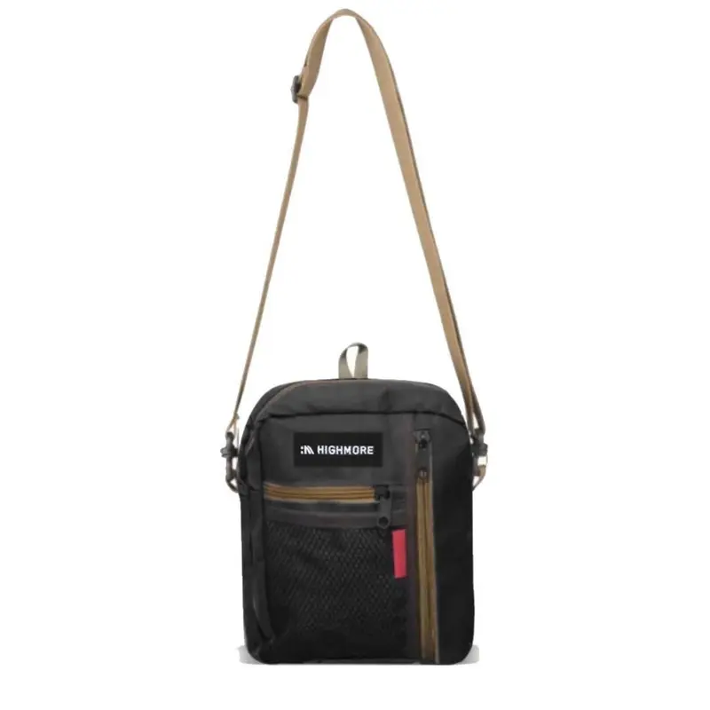 PALING LARIS Tas Selempang Pria Original Highmore TERLARIS Hitam Slingbag 7