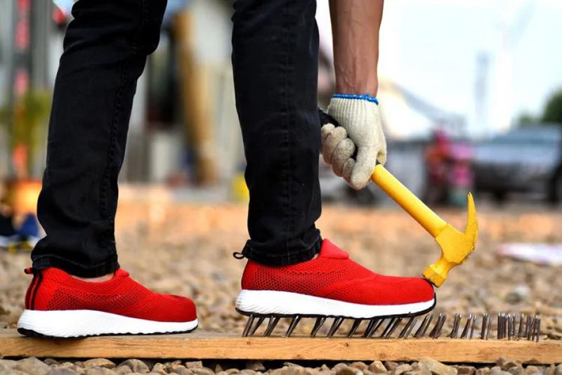 Product Introduction of Summer Breathable Work Safety Shoes Men Women Lightweight Steel Toecap Indestructible Shoes Anti-Smashing Safety Work Boots Footwear Walking Shoes Comfort Girl Comfort Girl 9
