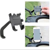 Gambar Holder Spion Sepeda Motor Untuk Handphone Gps Universal Breket Stand Hp Alloy Besi Logam dari Yudi Shop Solo Kota Surakarta 4 Tokopedia