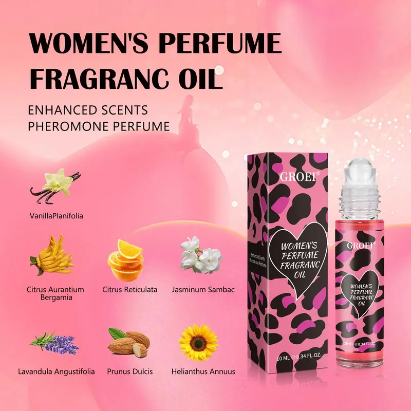 Women's Perfume Oil, 1 Box/2 Boxes Long-lasting Light Fragrance Oil, Portable Perfume for Women 1