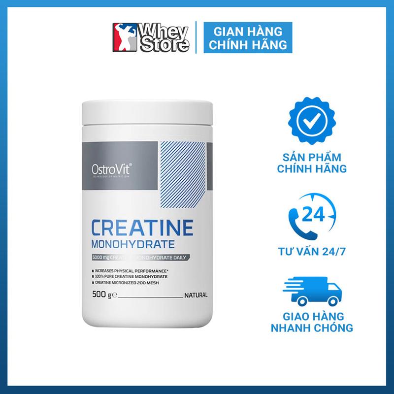 Bột OstroVit Creatine MonoHydrate 500g | WHEYSTORE