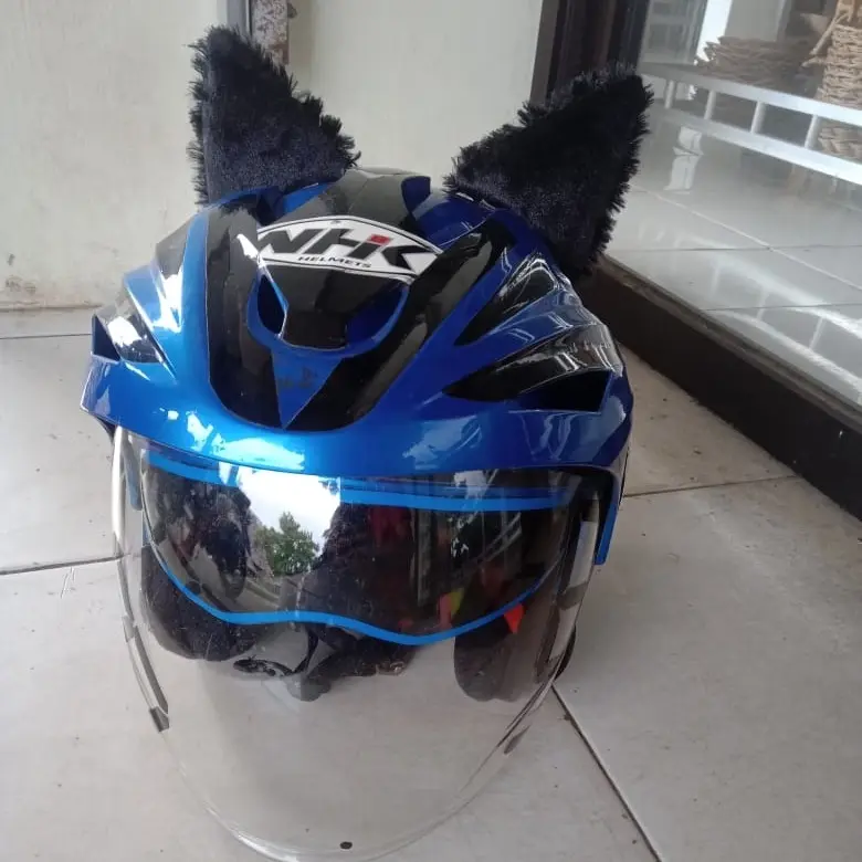 AKSESORIS HELM KUPING KUCING | TELINGA KUCING AKSESORIS HELM NEKOMIMI 5