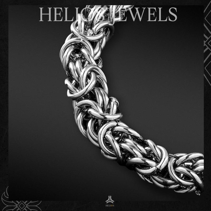 Vòng tay kim loại Helios Xích Tròn