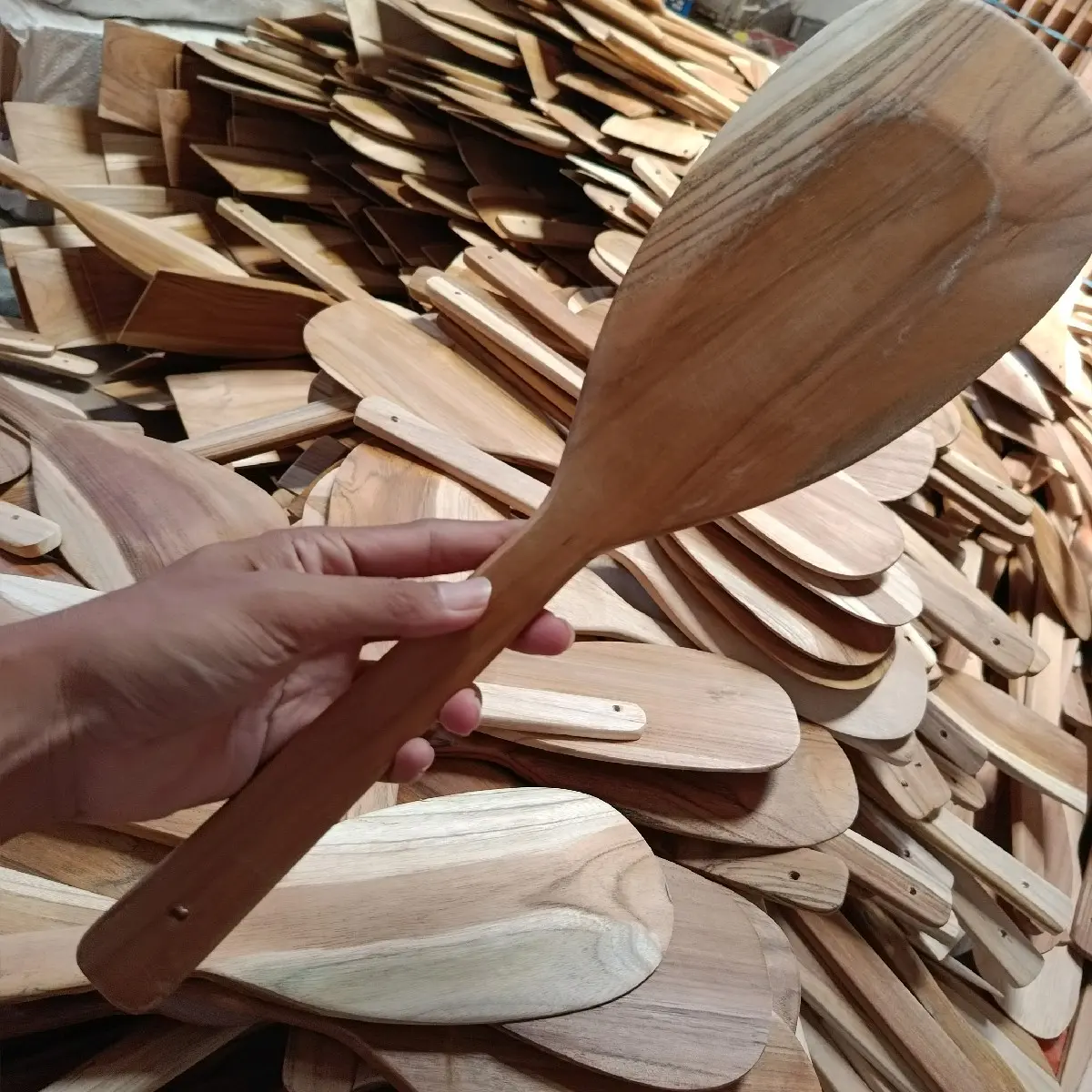 Centong Nasi Kayu Jati Jumbo Super Besar Halus Mudah Dicuci Melayani Grosir - Kitchenware