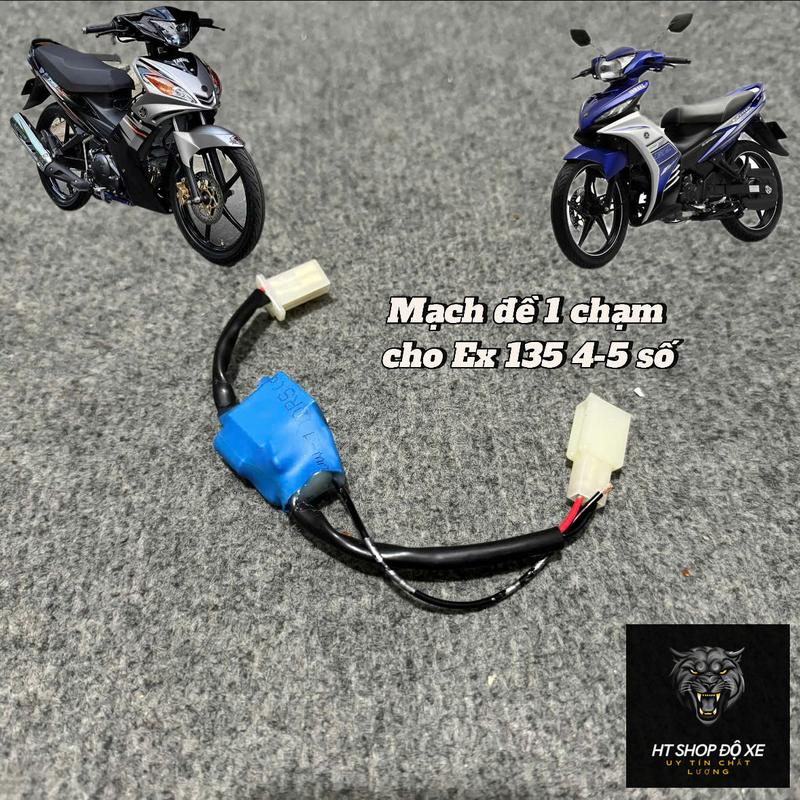 Mạch đề nổ 1 chạm bản có Role cho Ex135 Ex 2010 Sirius jupiter làm sẵn giắc cho xe din xe độ giúp củ đề bứt tốc mạnh hơn Bh 1 năm