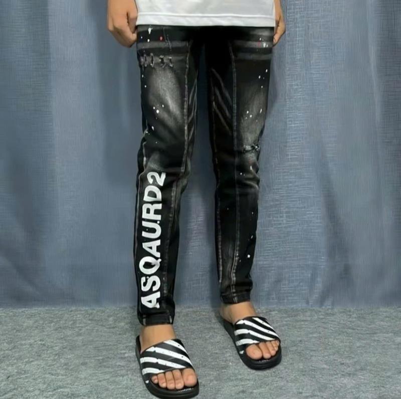 Quần jean nam cao cấp có túi, phối rách xước nhẹ và co giãn phong cách thời trang hottrend - Pants, Menswear 4