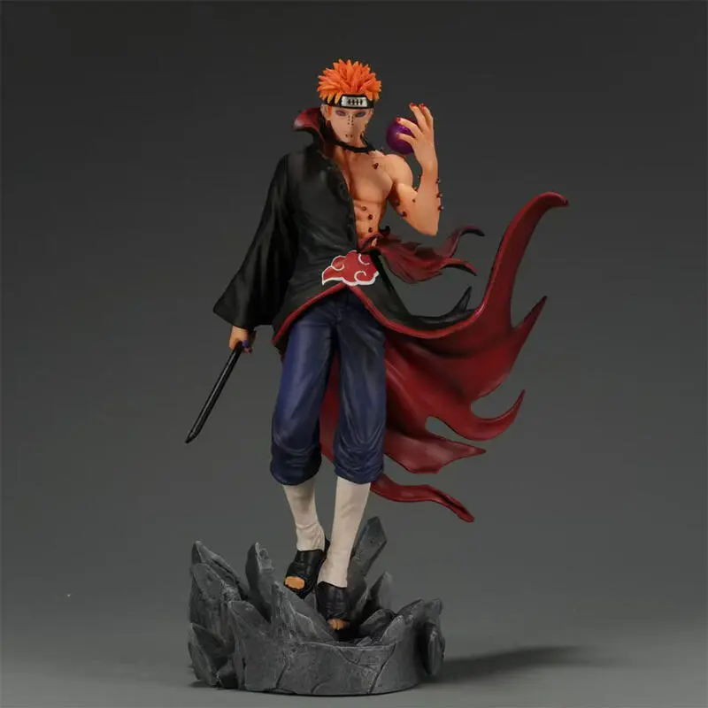 22.5cm Classic Naruto Pain Figurine Gk Action Figures Model PVC Statue Collectible Decoration Desktop Ornament Birthday Toys Gift  Bairen Payne Naruto