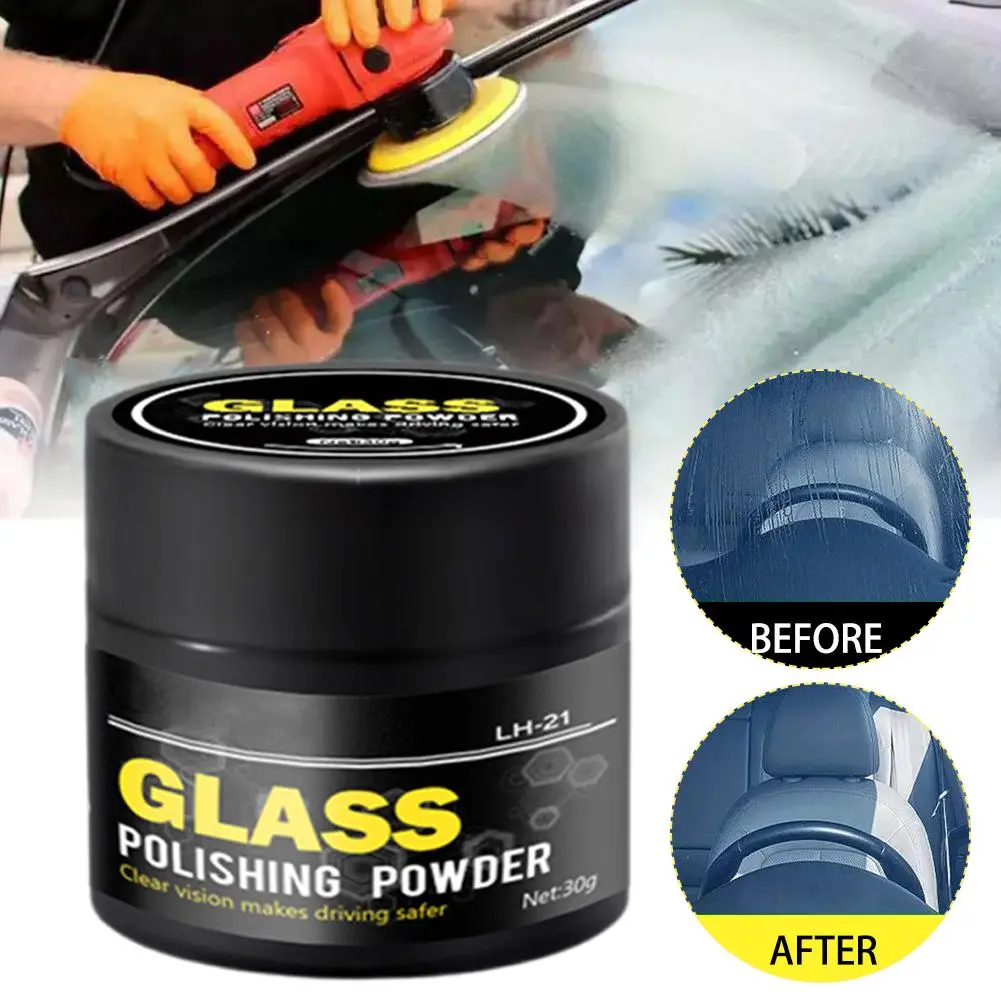Car Glass Polishing Powder Cleaner To Remove Window Glass Scratches