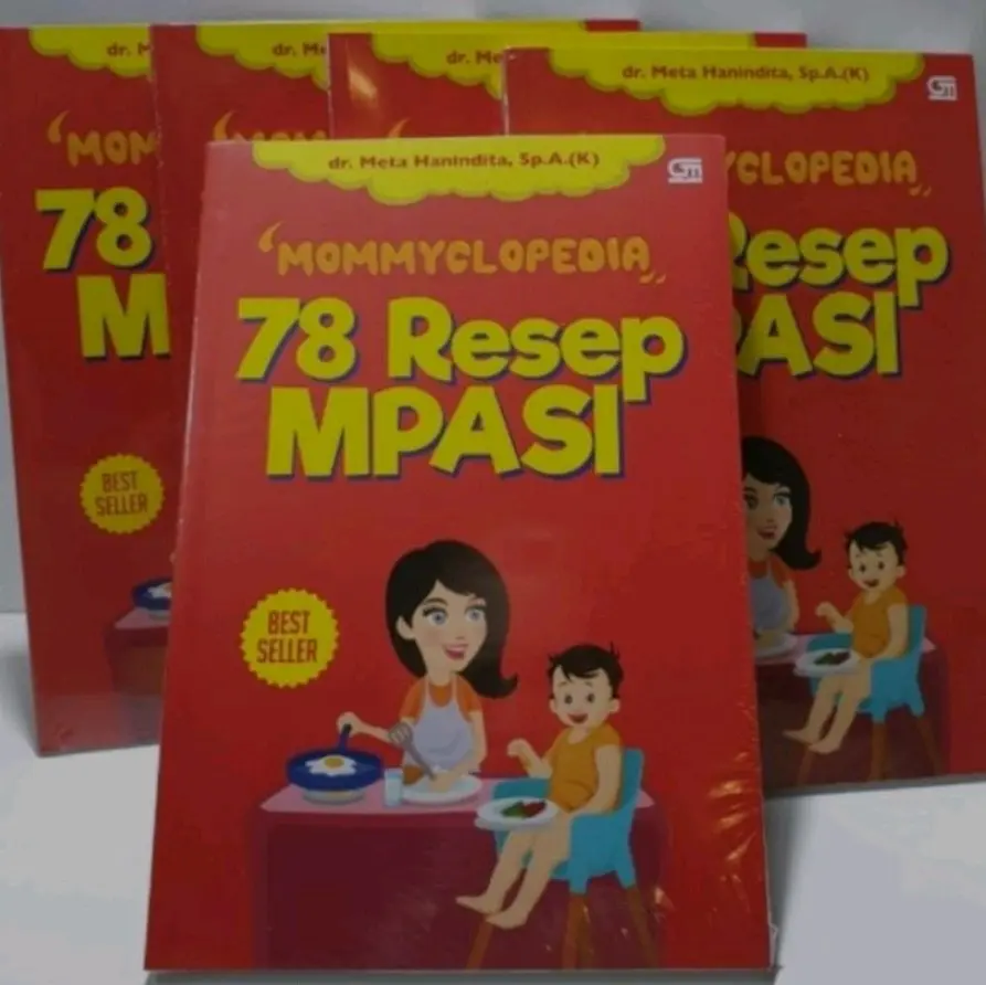BUKU 78 RESEP MPASI MOMMYCLOPEDIA MEGA BEST SELLER!!