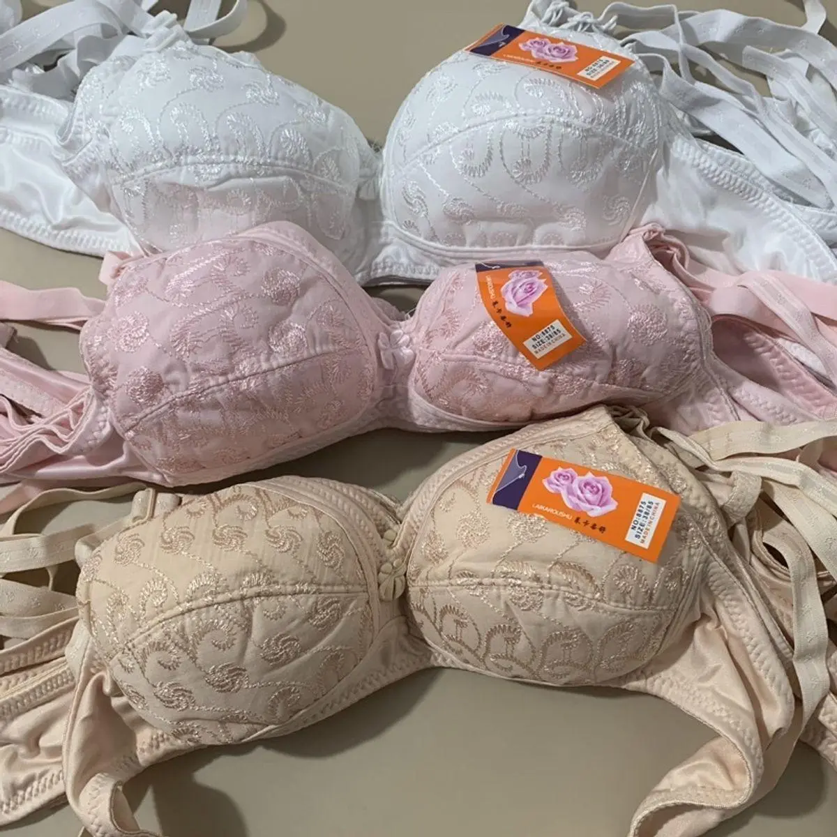 Combo 3 Áo vải không gọng mút MS648875 [Siêu Sale [Ảnh thật [chính hãnġ Voi Women