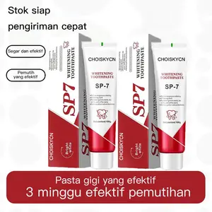 【COD & asli】Pasta gigi SP7 odol pemutih gigi dan karang gigi Rrobiotic Whitening Toothpaste -Perawatan Mulut Menyegarkan untuk Gigi Bersih, Cocok untuk Priadan Wanita SP-7/100g
