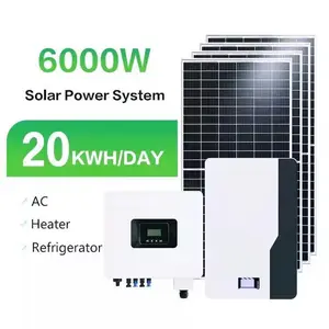 Jinko Solar Panels Solar Energy System 5Kw 10Kw 20Kw Hybrid Off Grid Solar Power Storage Solar System Buy for Home