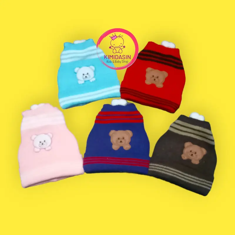 Topi Rajut Bayi Tebal 0-6 bln Kids 0