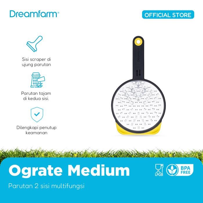 Gambar DREAMFARM Ograte - Parutan Keju Sayur 2 Sisi Multifungsi - Yellow - Medium dari Kumala Home & Kitchen Kota Administrasi Jakarta Barat 5 Tokopedia