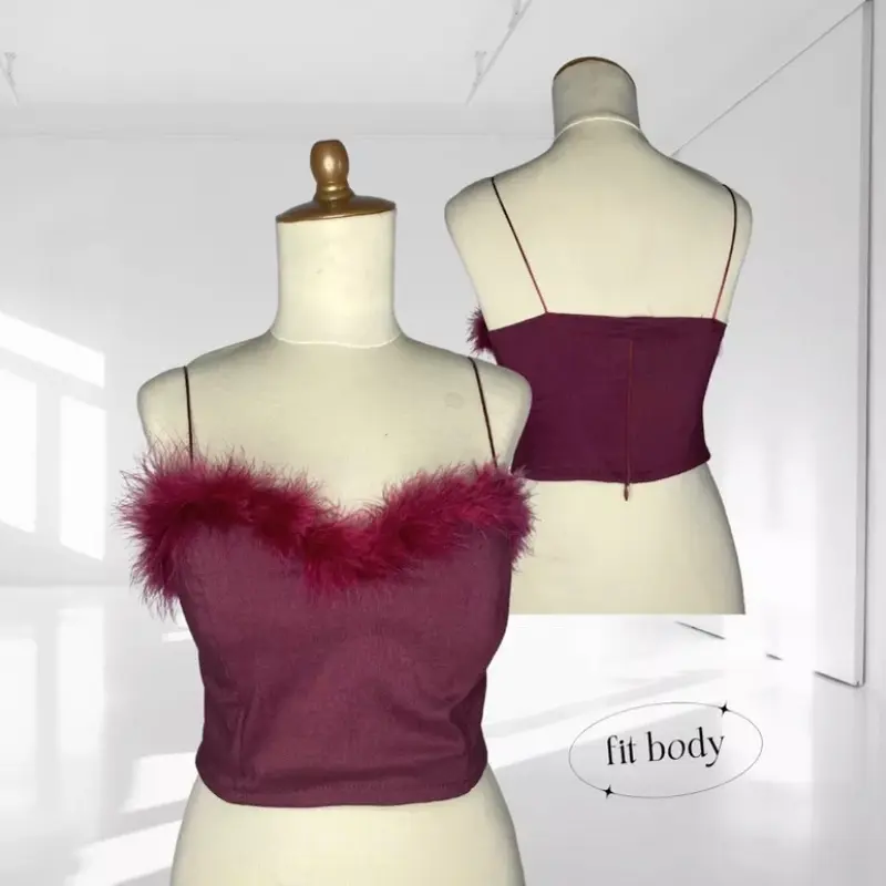 Alodia Top | Tank Top Bulu 0