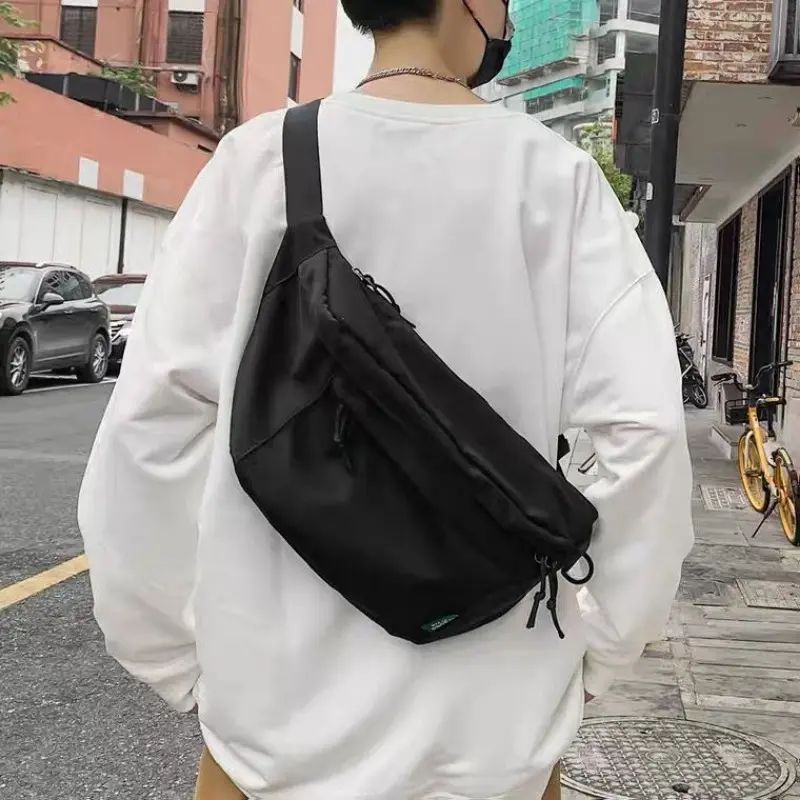 Crossbody Bag Large Capacity Men's Sports All-Matching Men's Bag Chest Bag Travel Shoulder Bag Small Bag Shoulder Bag Women messenger  bag motorcycle  bag larg r waist  bag