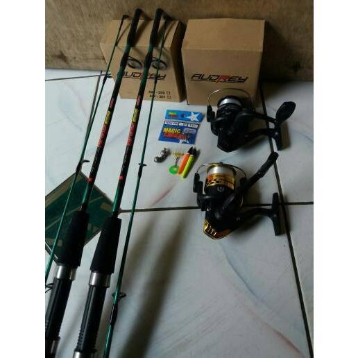 2 Set Pancing 5 bearing joran sambung 2 Kekuatan 5 kg 3
