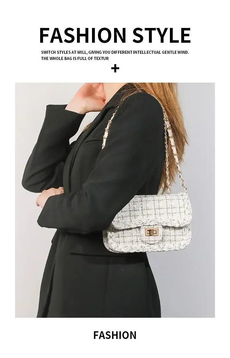 Product Introduction of Fashionable Women's Bags Chain Small Bags Crossbody Bags High-end Design Handbags Exquisite Gifts 9