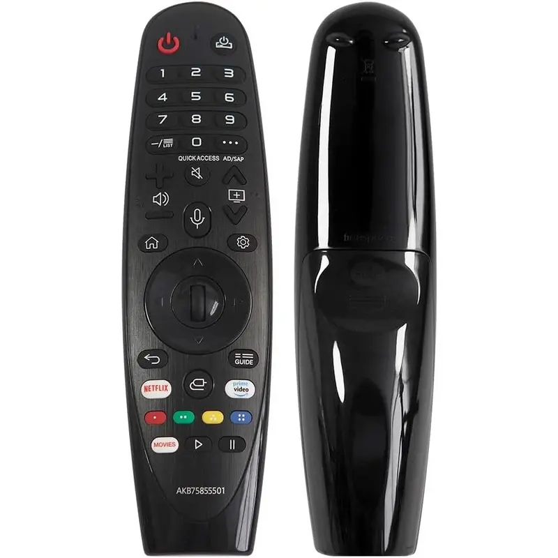 Điều khiển từ xa thay thế, cho TV thông minh LG, Điều khiển từ xa hồng ngoại, Phù hợp với nhiều mẫu TV thông minh LG, Không có chức năng giọng nói, Không có chức năng con trỏ 0