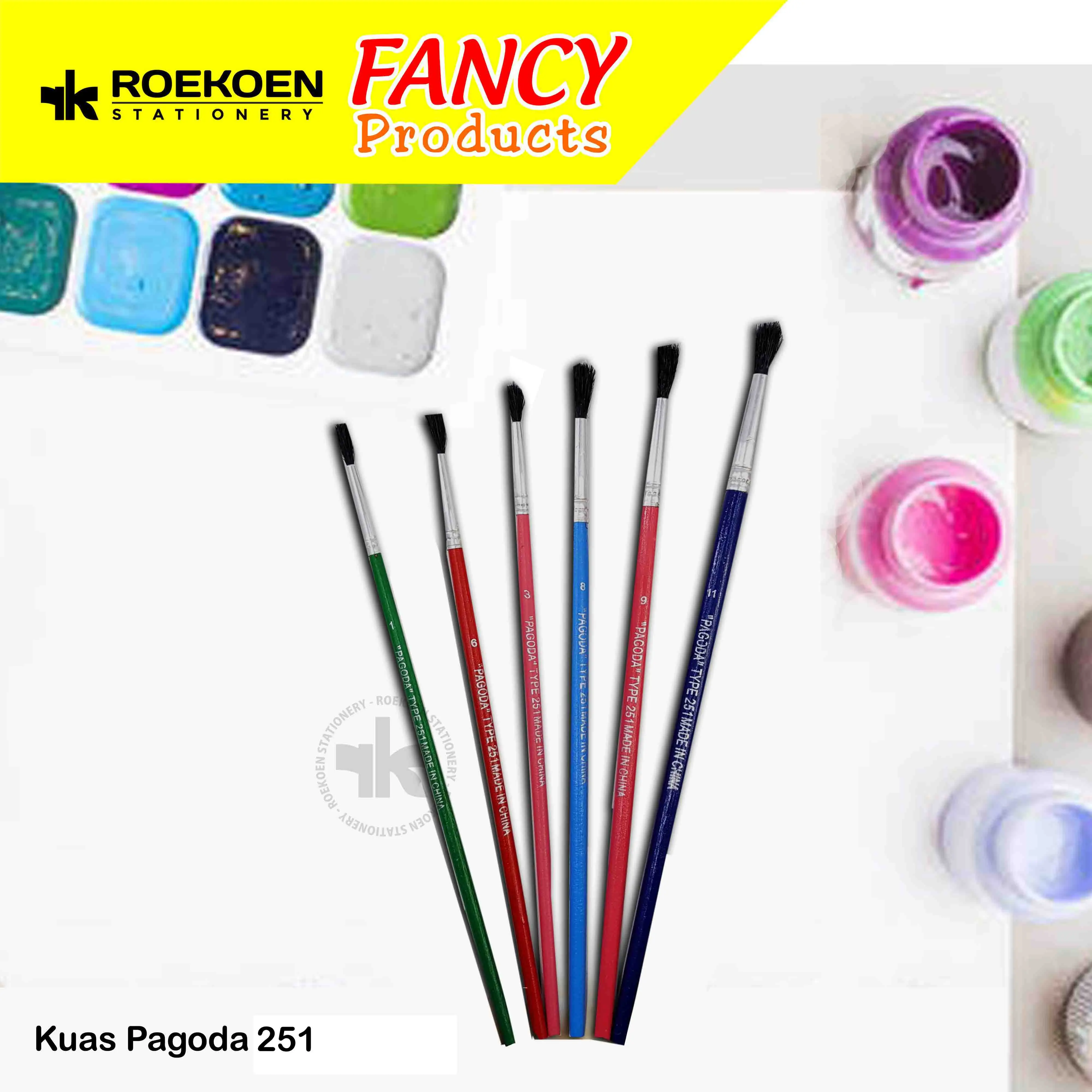 Pagoda Kuas Bulu Hitam 251-02