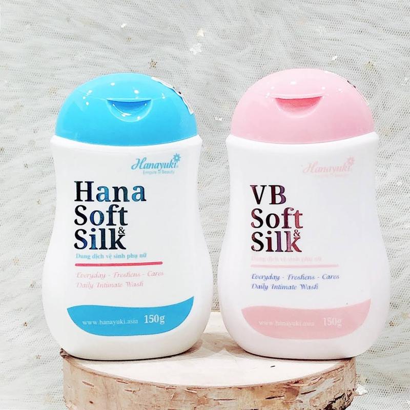 Dung Dịch Vệ Sinh Hana Soft Silk ( Xanh và Hồng ) Women Nữ 5
