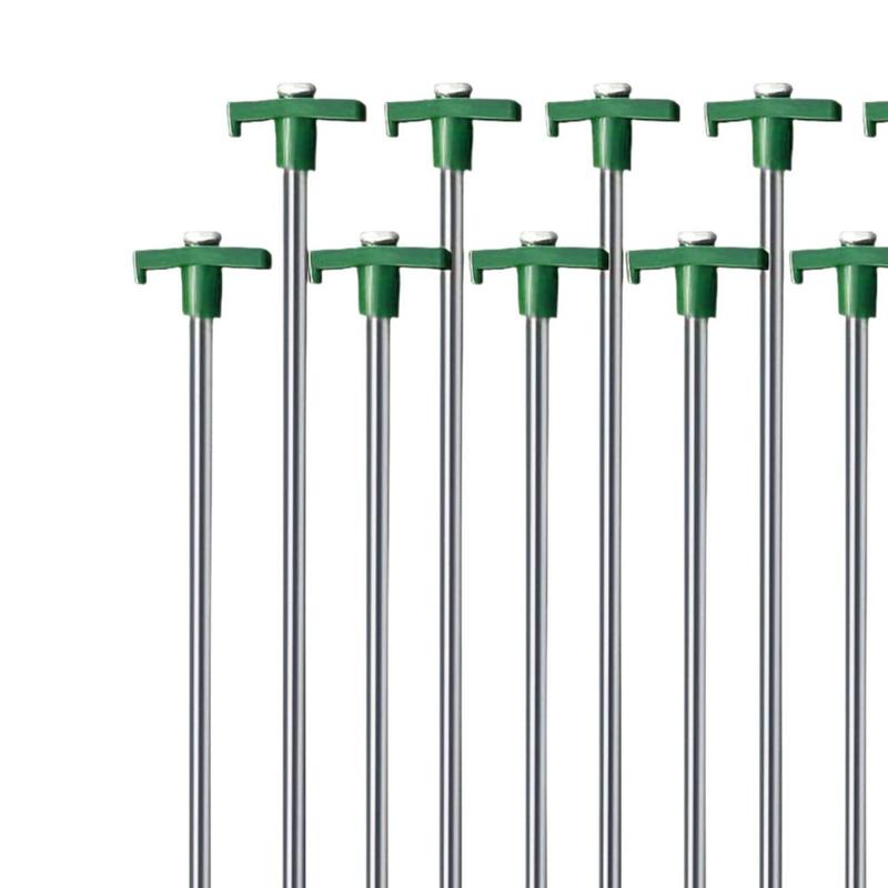 Product Introduction of 10x Tent Stakes 10 inch Easy Installation Tent Pegs for Grassland Lawn Patio 1