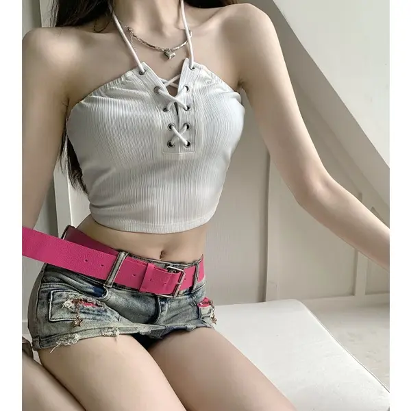 Váy Denim Nữ, Thời Trang Đa Năng, Gợi Cảm, Cạp Thấp, Hông 5