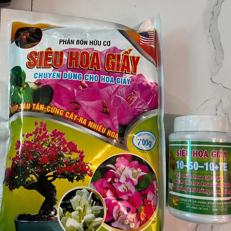 Combo phân bón siêu hoa giấy