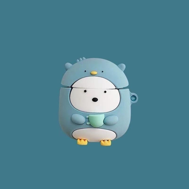 Product Introduction of cho  Disney F12 Case Ốp Tai Nghe Hộp Đựng Tai Nghe, Dễ Thương, Minions, Patrick, Chim Cánh Cụt 1