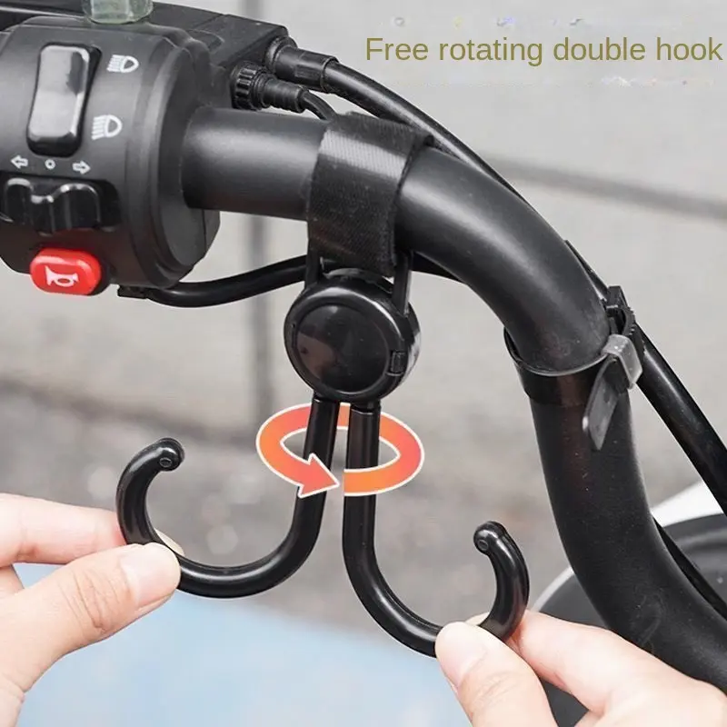 Electric car hook, strong load-bearing suspension artifact, baby stroller, hanging bag, children's car universal hook