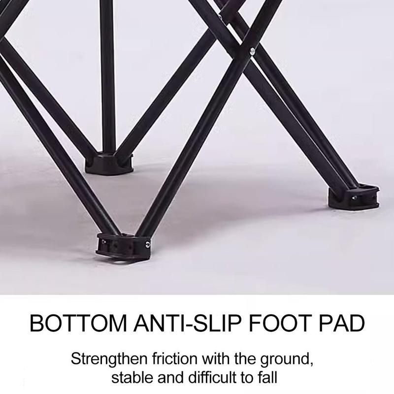 Product Introduction of Camping Foldable Chair Recliner Portable Heavy Duty Load Capacity For Beach Camping Picnic Leisure Home Use Cafe Napping Chair 19