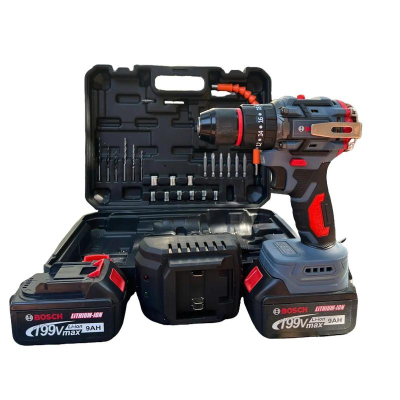 Máy khoan pin Bosch 3 Chức năng Không chổi than Đầu kẹp Autolock Chân pin phổ thông