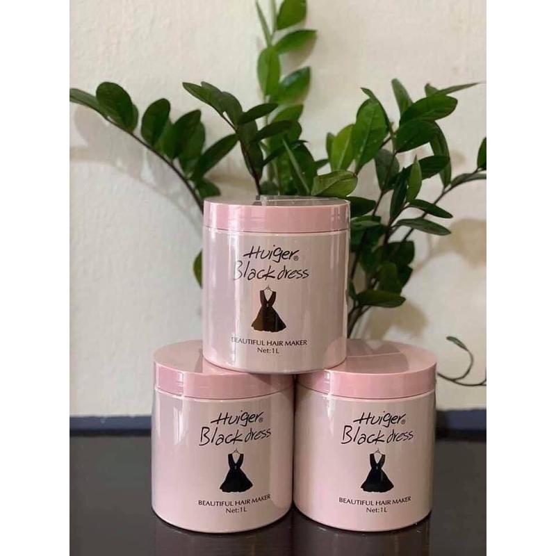 Kem hấp ủ tóc colagen Huige phục hồi tóc khô xơ hư tổn 1000ml