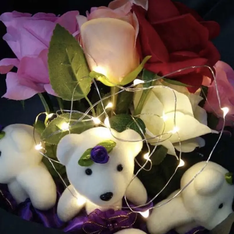 LAMPU HIAS PAKAI BATERAI TUMBLR LAMPU KAWAT LED KAWAT DEKORASI LAMPU HIAS BOBO BALON PVC LAMPU CANTIK FREE BATERAI 3