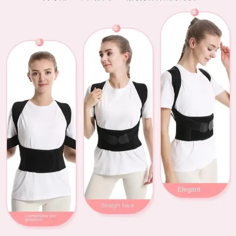(PUNGGUNG TEGAK) Korset penegak punggung size M-3XL Posture corrector belt / Korset penyangga punggung bungkuk jadi tegak 4
