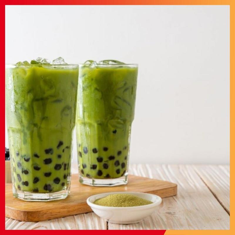 500g Bột trà sữa Matcha ADFOOD - nguyên liệu pha trà sữa tại nhà, hương vị đậm đà, tiện dụng, dễ pha chế và kết hợp với kem cheese, topping 6