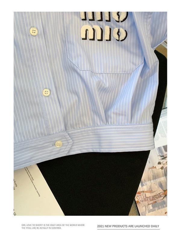 Product Introduction of Áo Sơ Mi Không Tay Cổ Polo Sọc, Thiết Kế Độc Đáo Dành Cho Nữ, Hàng Mới Về Mùa Hè, Áo Sơ Mi Thiết Kế Đẹp, Dễ Phối Đồ, Ngắn Và Nhỏ  Women Top 7