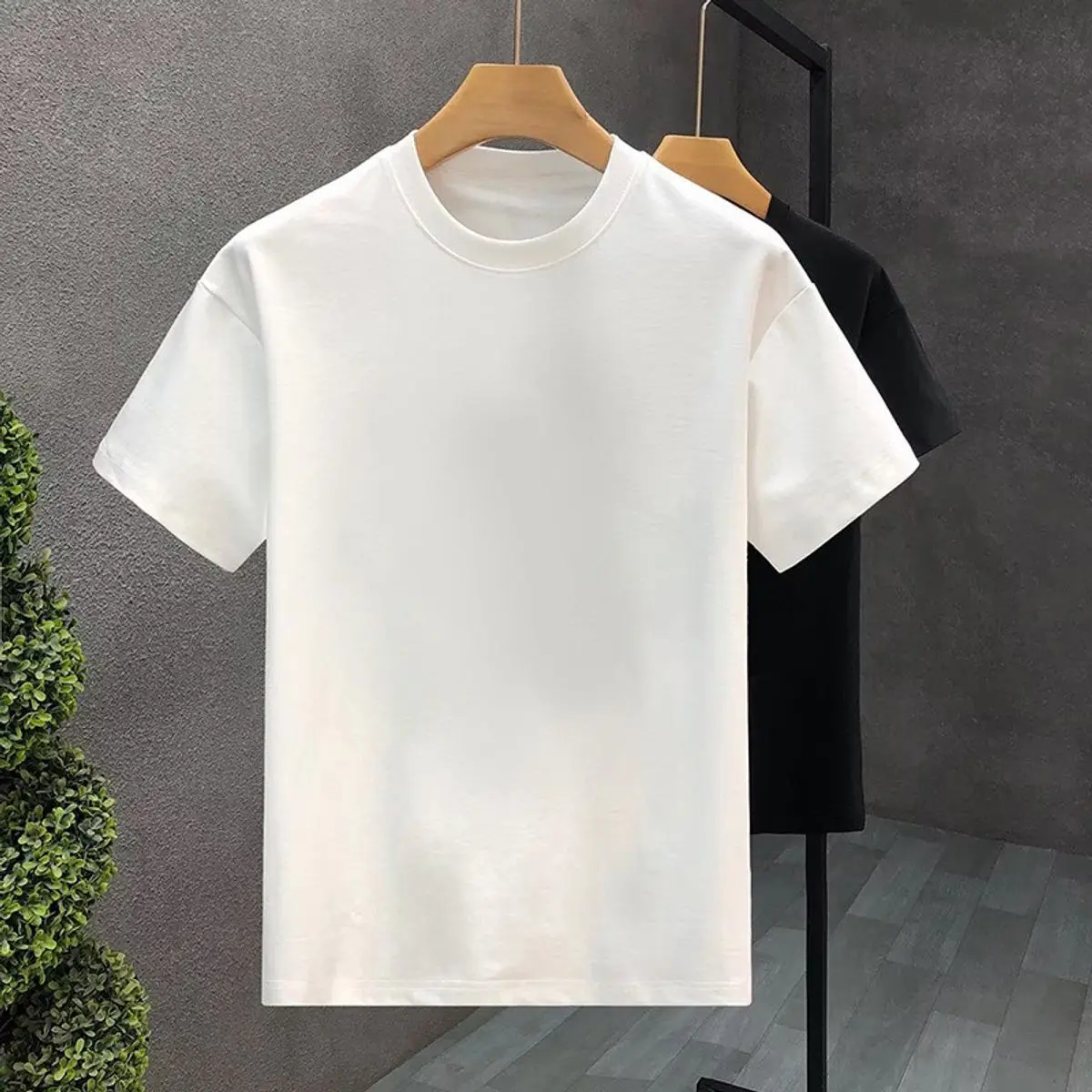 Áo thun nam, áo phông nam trơn basic tay ngắn cổ tròn Unisex chất liệu cotton 1oo% co giãn 4 chiều mềm mại