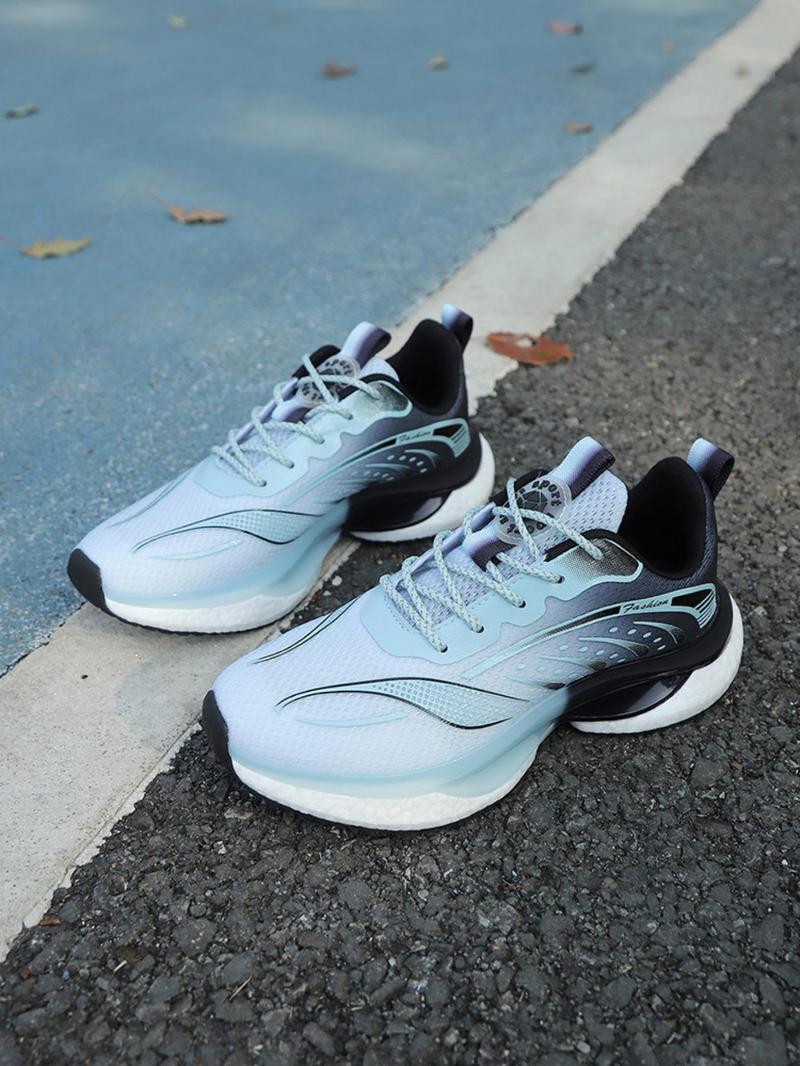 Product Introduction of Unisex's Sporty Lace Up Running Shoes, Breathable Comfortable Sneakers, Non-slip Sneakers for Gym Workout Running, Sports Shoes for Men & Women 7