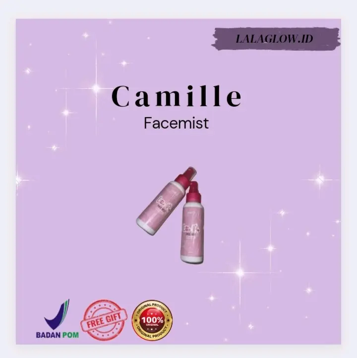 FACEMIST LITTLE POP CAMILLE BEAUTY[LANGSUNG KIRIM] Kulit Kering Kulit sensitif Bebas Alkohol Tanpa Pengharum Semua Jenis Kulit 0