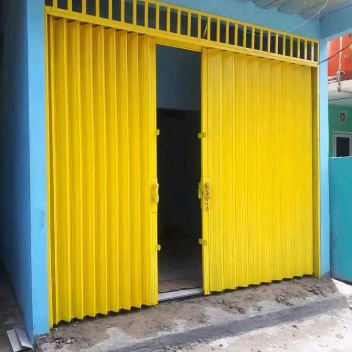 pintu pengaman ruko dan warung rolling door folding gate rolling door ...