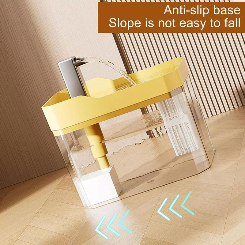 Product Introduction of Bộ Lọc Đài Phun Nước Tự Động 1.5L Cho Thú Cưng Bát Uống Nước Cho Mèo Không Tiếng Ồn Máy Rót Nước Di Động Cho Thú Cưng Cho Chó L5N2 54