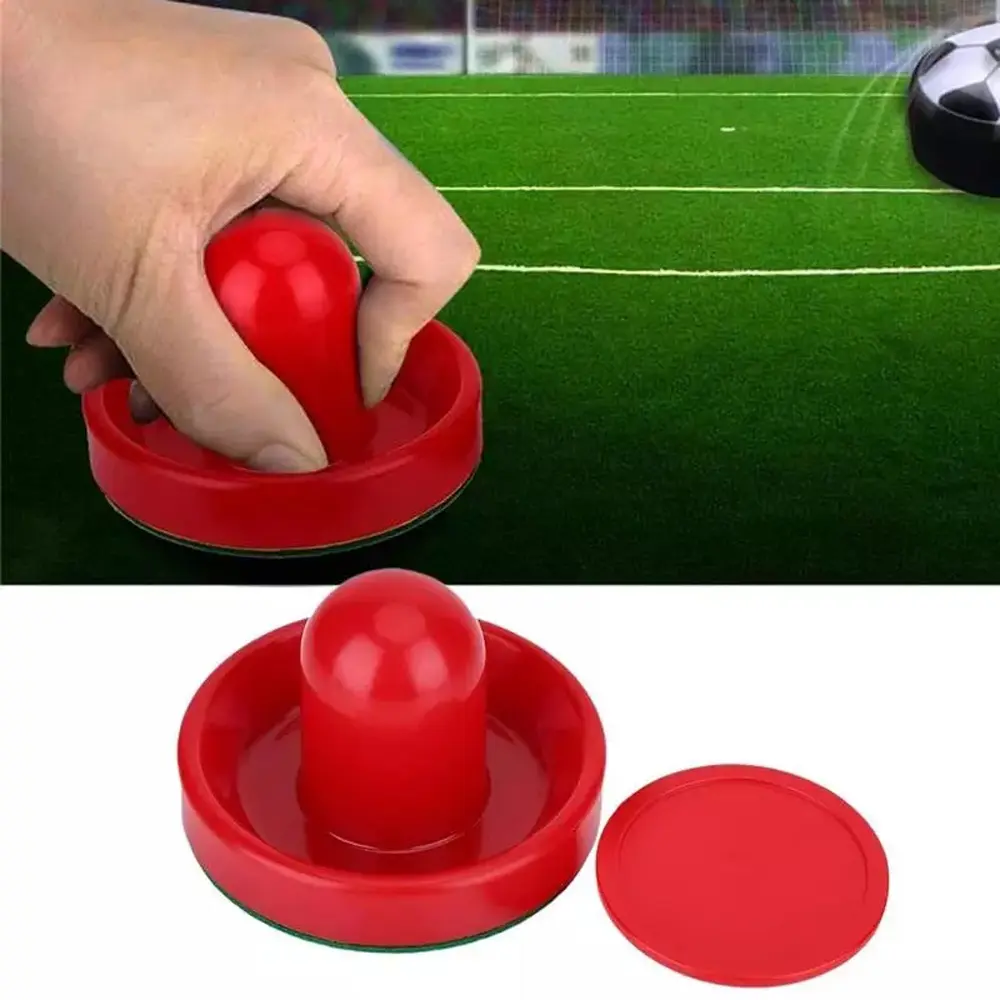 Party Game Accessories Felt Home Red Mallet Grip Table Goalies Air Hockey Pusher Air Hockey