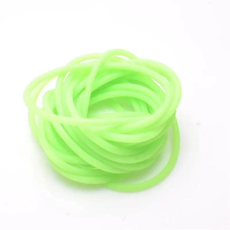 Luminous Tube, 1count High Pressure Fishing Line Tube, Soft Rubber Anti-bite Tube, Fishing Accessories for Outdoor Fishing