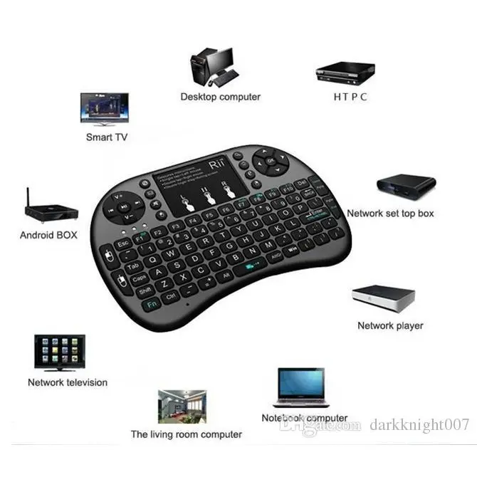 Wireless Mini Keyboard with TouchPad & Air Mouse  toko borneocombjm 0