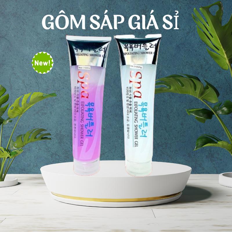 Tẩy tế bào chết SPA Hàn Quốc 350ml - Gel tẩy tế bào chết toàn thân, dưỡng da trắng sáng, tẩy da chết body Dưỡng Da Body Dưỡng Body Nam Nữ