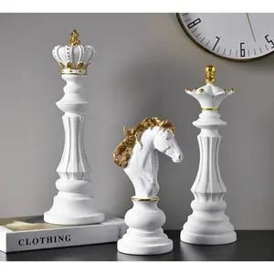 Pajangan Catur Set Kuda King Queen / Dekorasi ruangan
